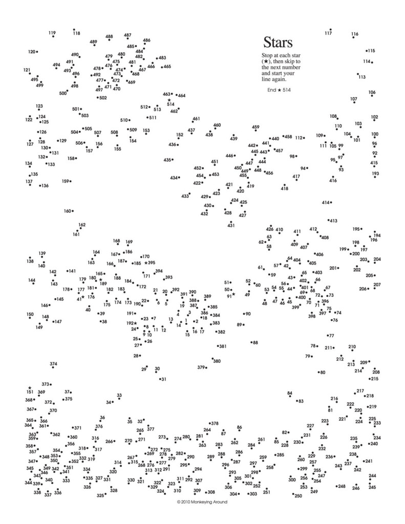 Hard Dot To Dots Coloring Home