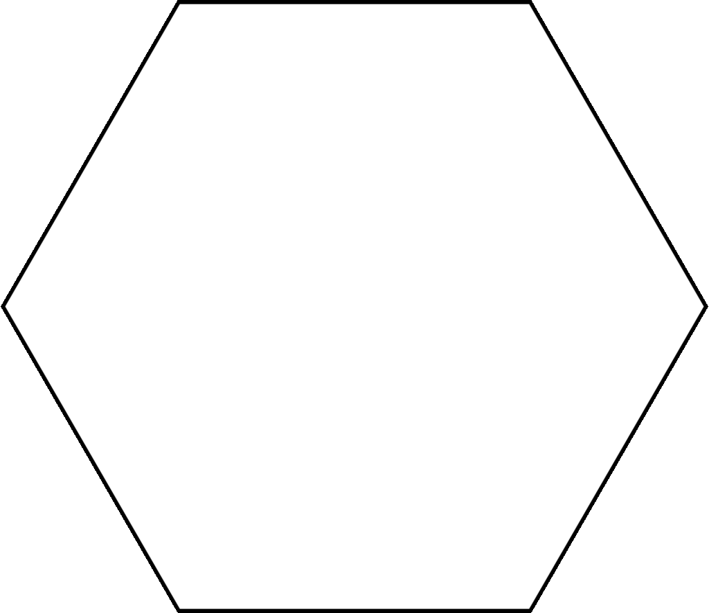Hexagon Shape Printable