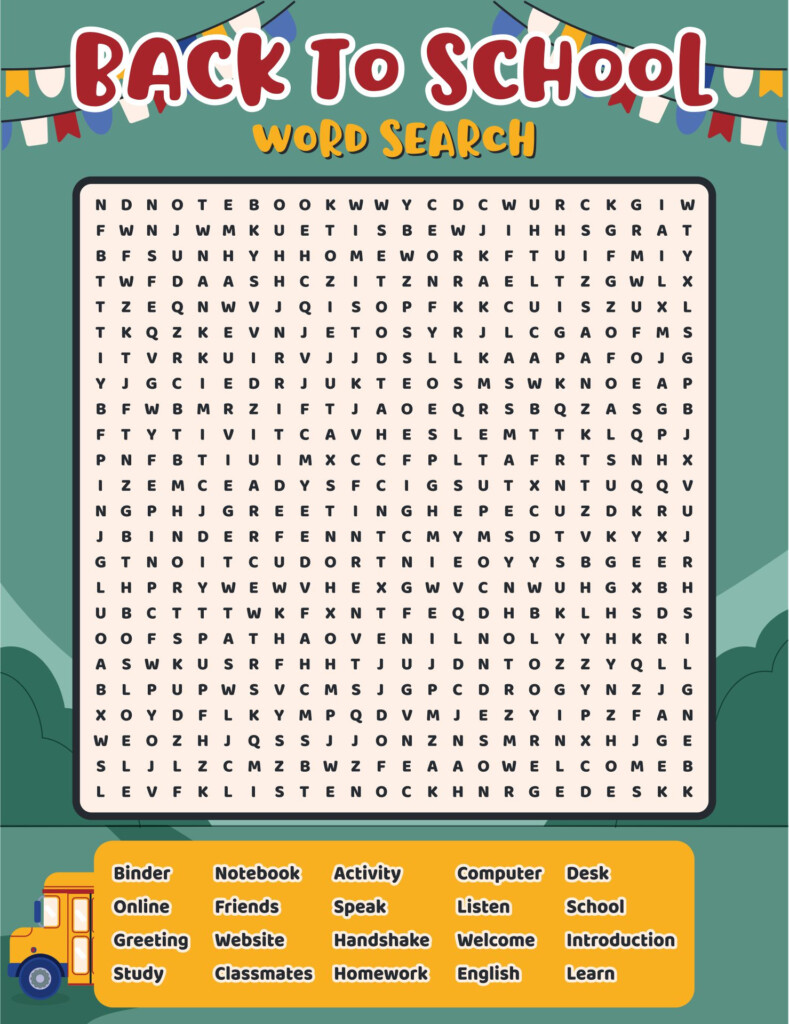 High School Word Searches 10 Free PDF Printables Printablee