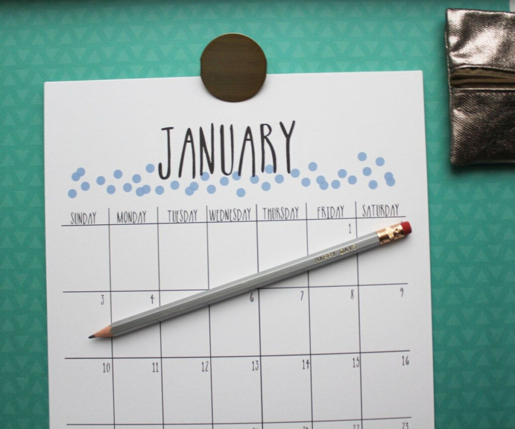 Homemade Gifts Made Easy Printable Calendar Image To U