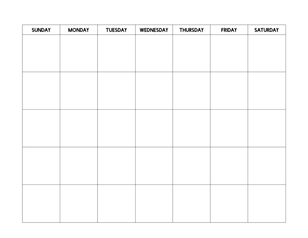 How Can I Print A Blank Calendar For Free Printable Online