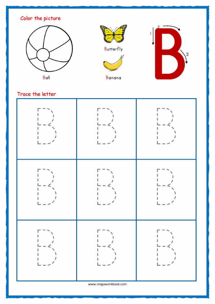 I Letter Tracing Worksheet AlphabetWorksheetsFree