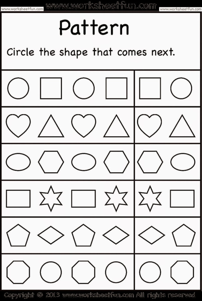 Kindergarten Worksheets Free Coloring Sheet