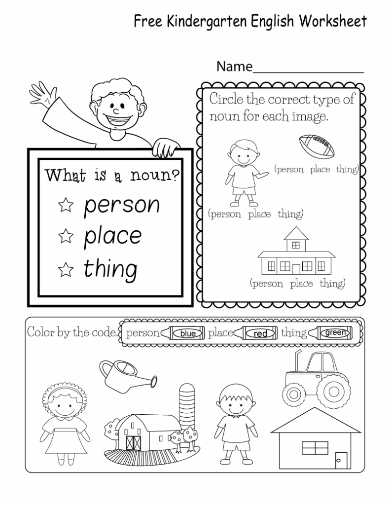 Kindergarten Worksheets PDF Free Download Learning Printable