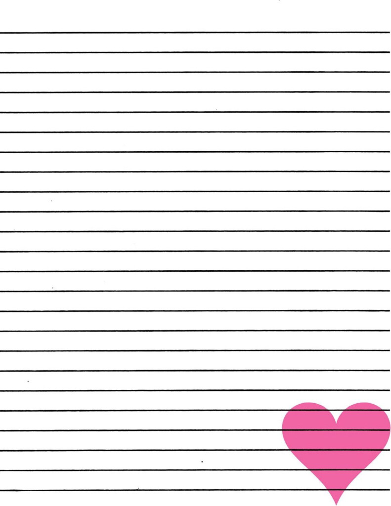 Lined Paper For Writing Printable Lined Paper Free Printable Stationery Notebook Paper