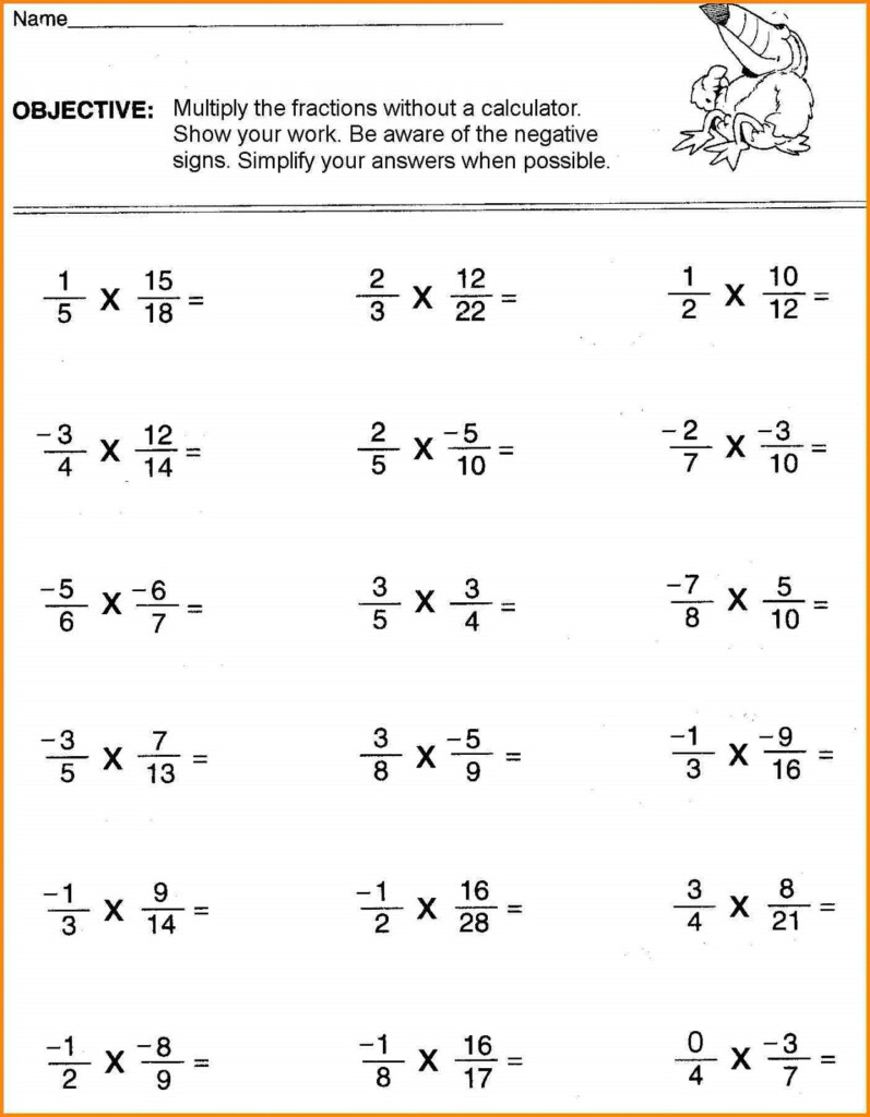 Math Problems For 6th Graders Worksheets