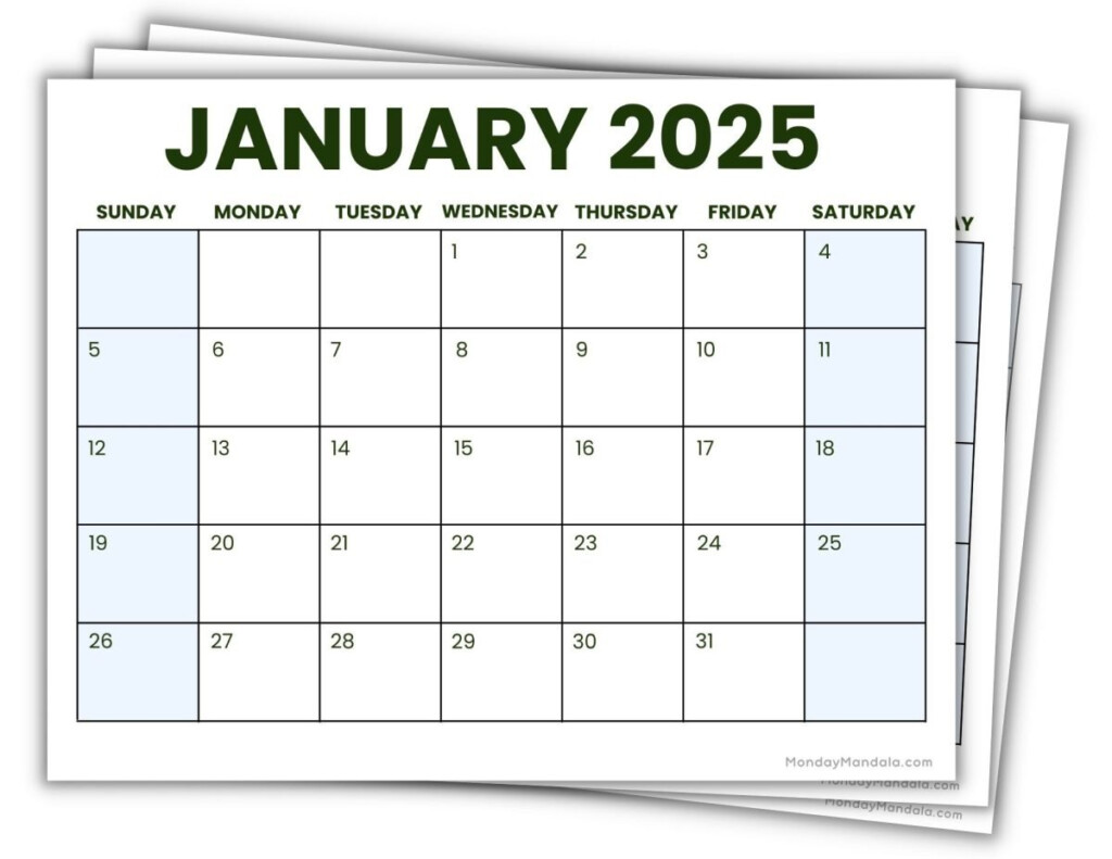 Monthly Calendar 2025 Calendar Printable Free Pdf Download Aaron Zwar