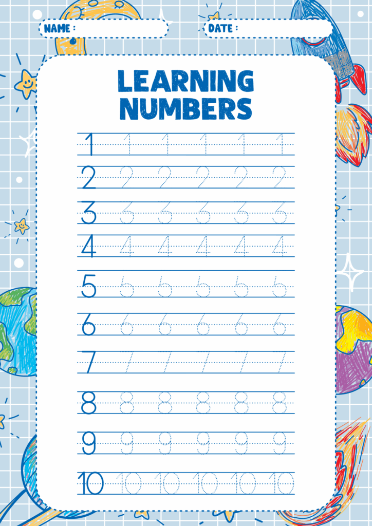 Number Tracing Worksheets 13 Free PDF Printables Printablee