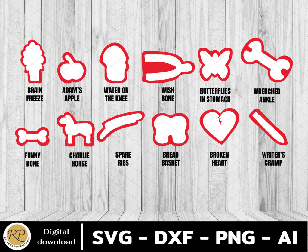 Operation Game Pieces