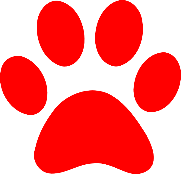 Paw Print Stencil Printable Free ClipArt Best