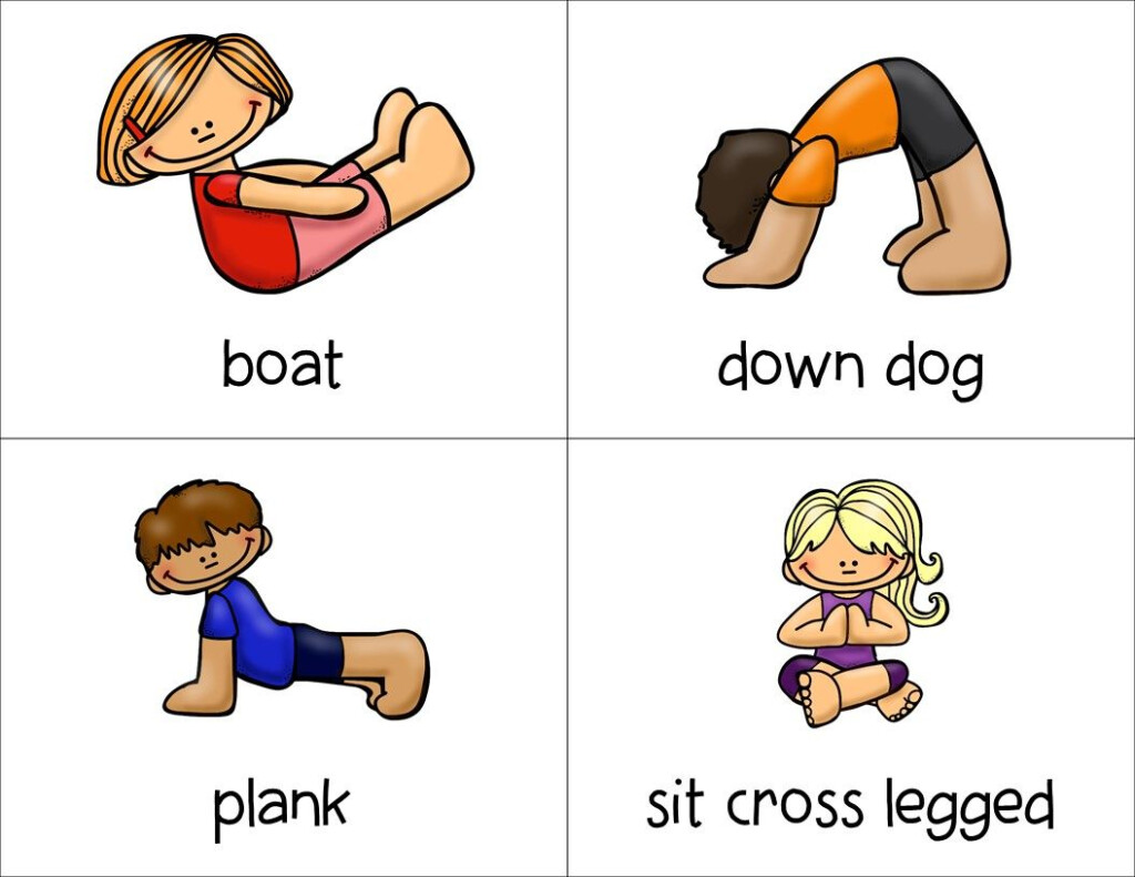 Physical Activity Cards Exercise Cards Activity Cards Physical Activities Yoga For Kids