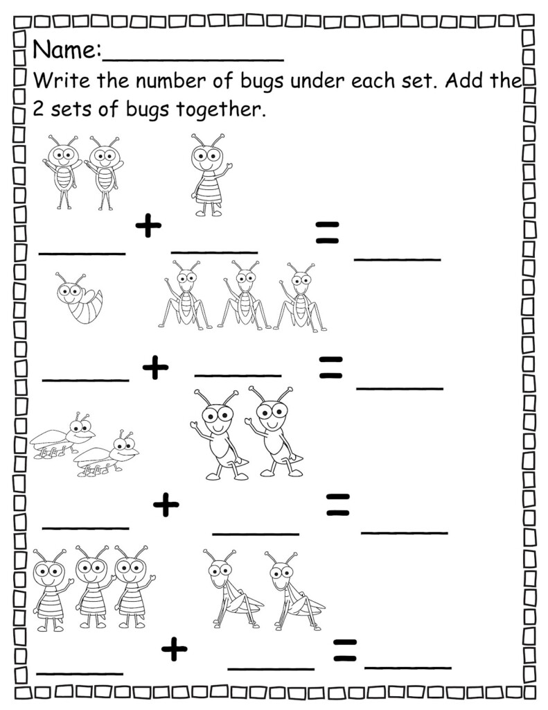 Pre K Activities Worksheets
