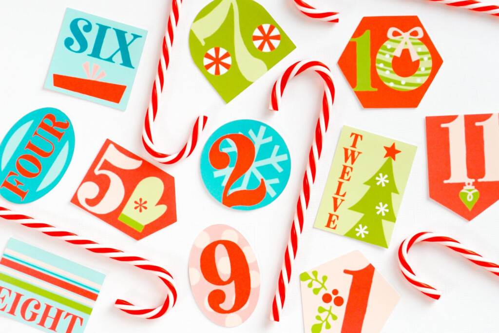 Printable 12 Days Of Christmas Gift Tags Hey Let S Make Stuff