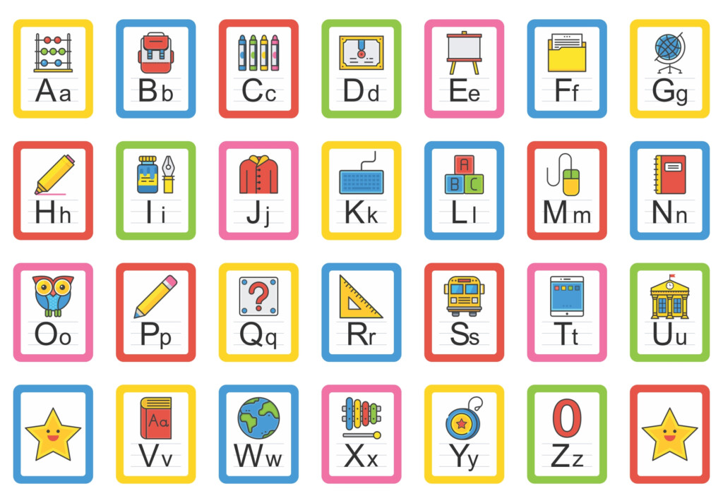 Printable Alphabet Poster