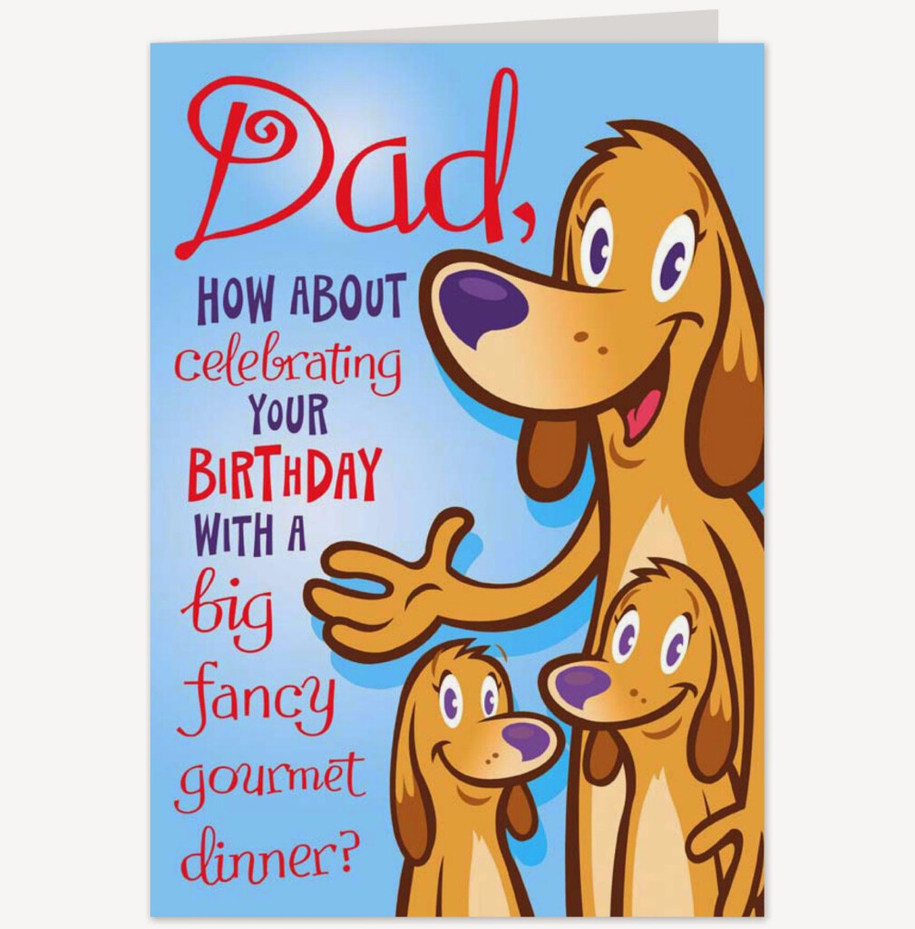 Printable Birthday Cards For Dad Customize And Print