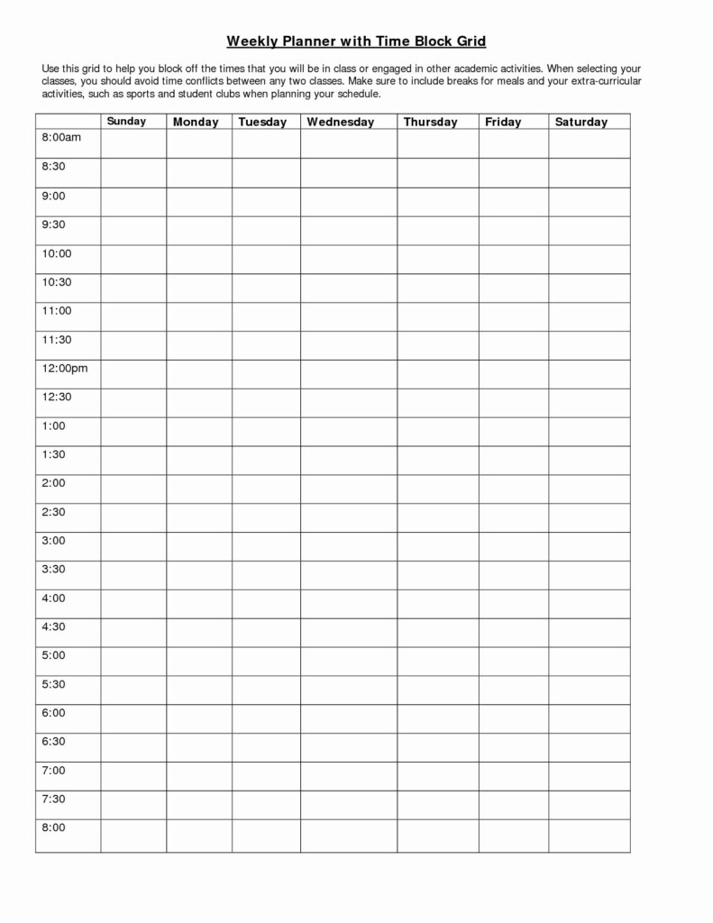 Printable Blank 12 Week Calendar Template Weekly Planner Template Daily Planner Template