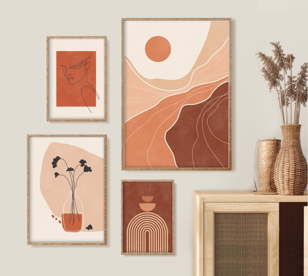 Printable Boho Wall Art Printable Calendars AT A GLANCE
