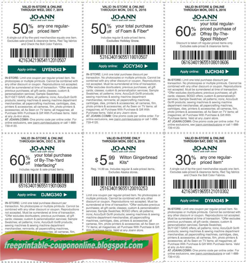 Printable Coupons 2018 Hobby Lobby Coupon