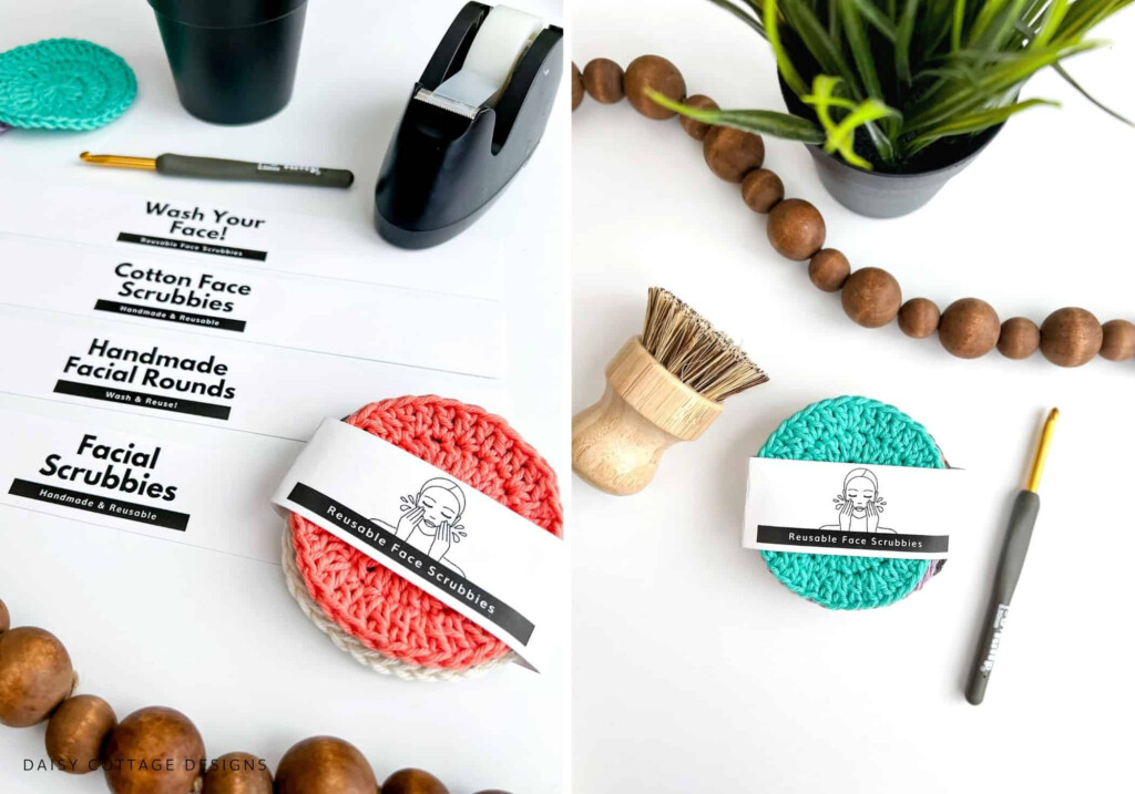 Printable Crochet Labels Daisy Cottage Designs