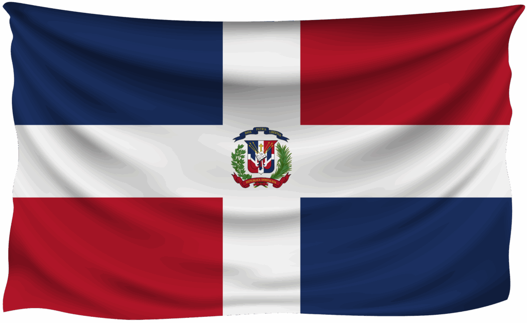 Printable Dominican Republic Flag