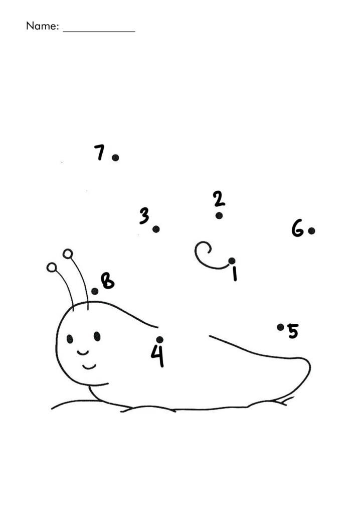 Printable Dot To Dot For Kids
