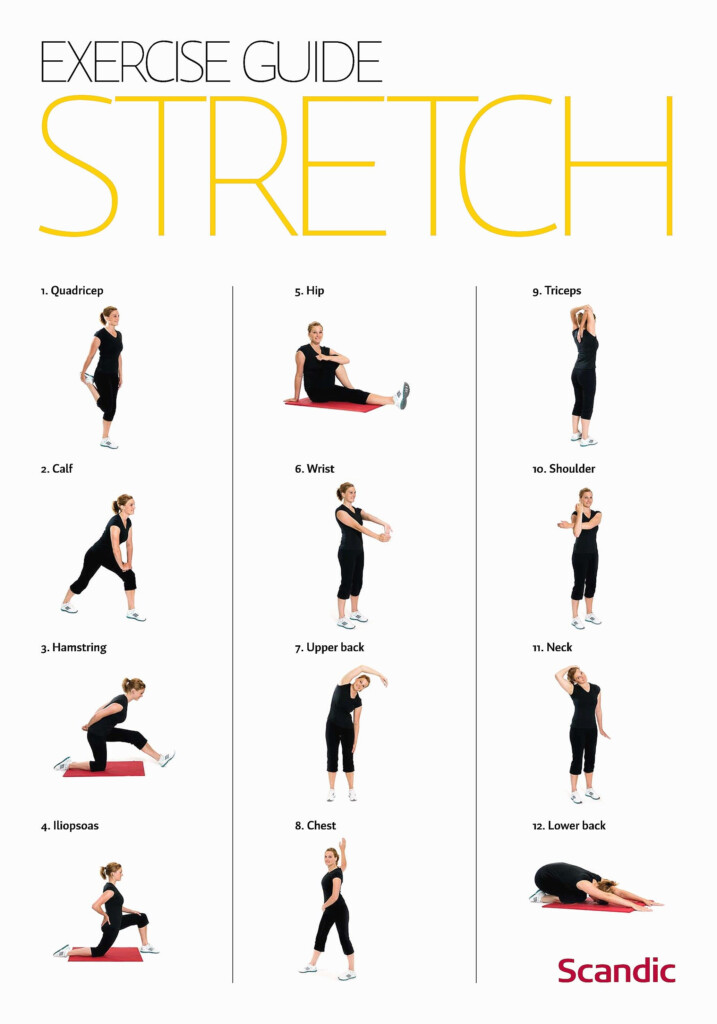 Printable Exercises For Seniors