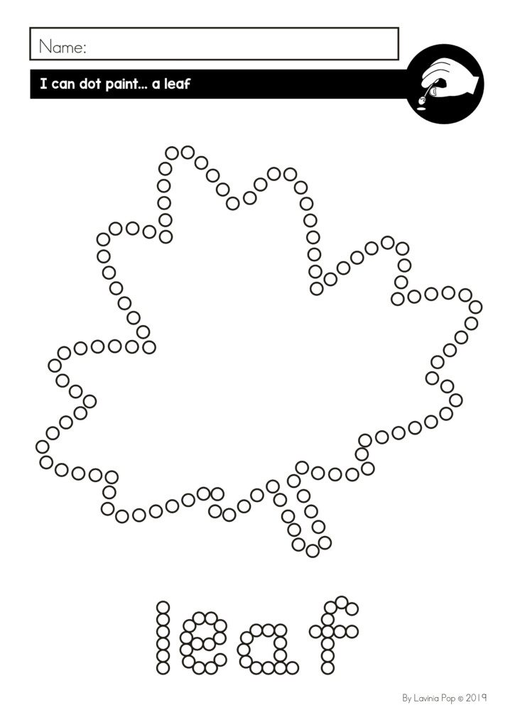 Printable Fine Motor Skills Activities