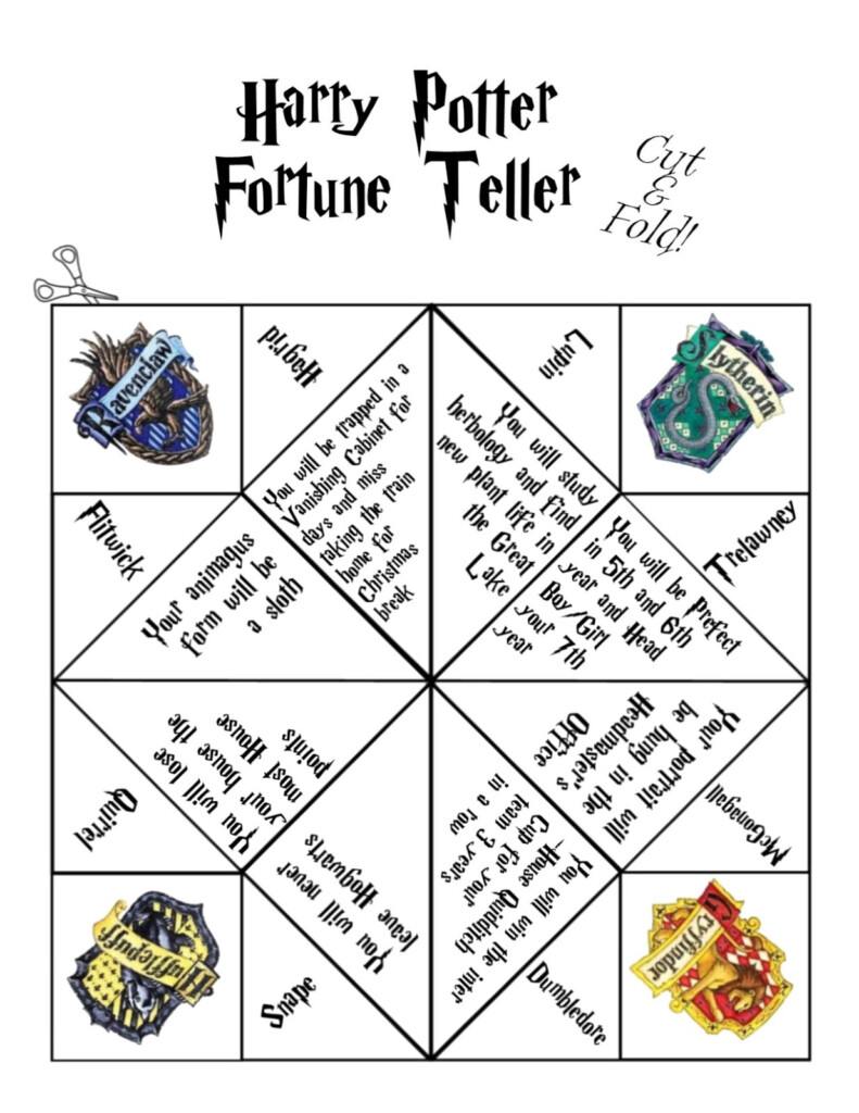 Printable Harry Potter Paper Crafts Get What You Need For Free
