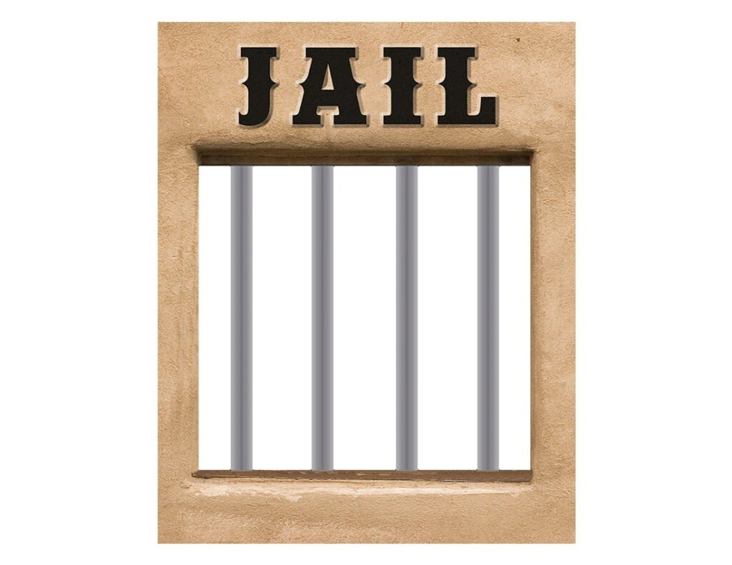 Printable Jail Sign Template