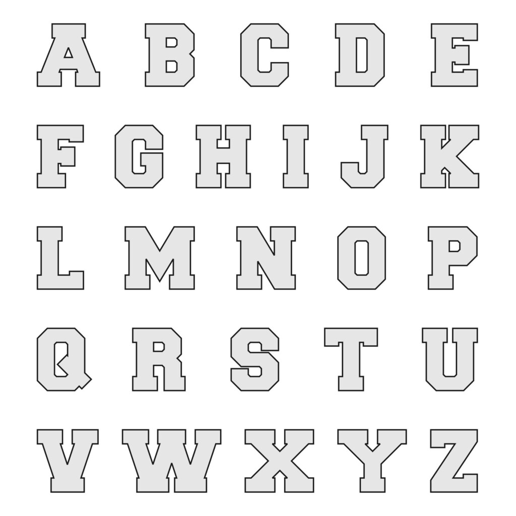 Printable Letter Blocks Customize And Print