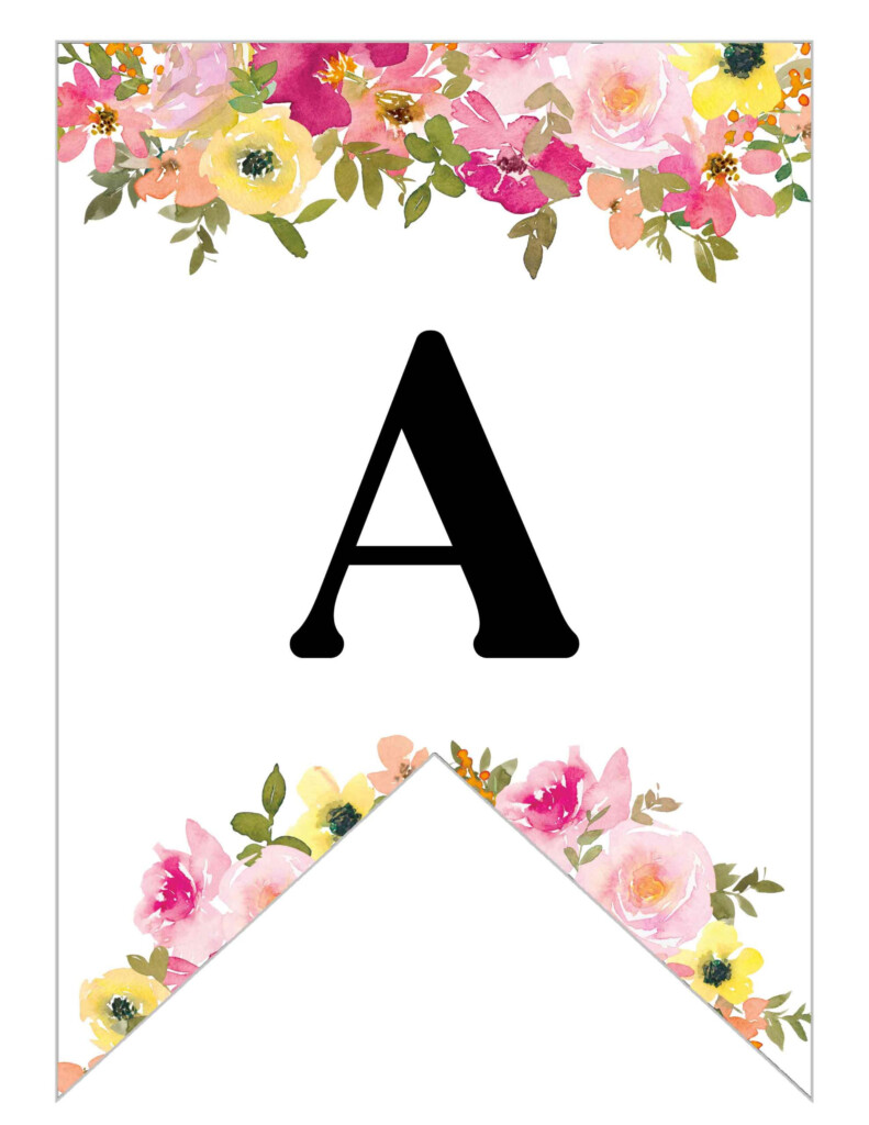 Printable Letters For Banners