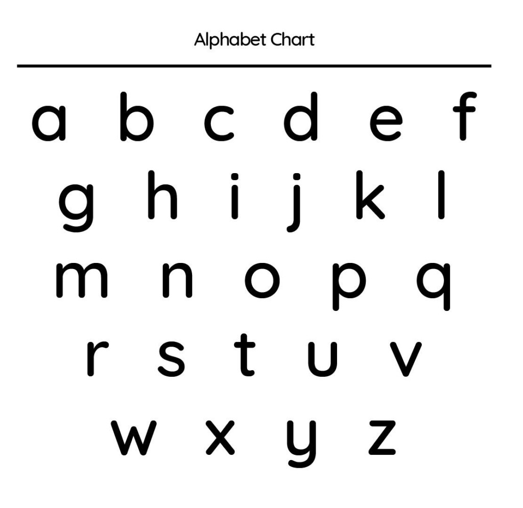 Printable Lowercase Alphabet Letters Lowercase Letters Printable Printable Alphabet Letters