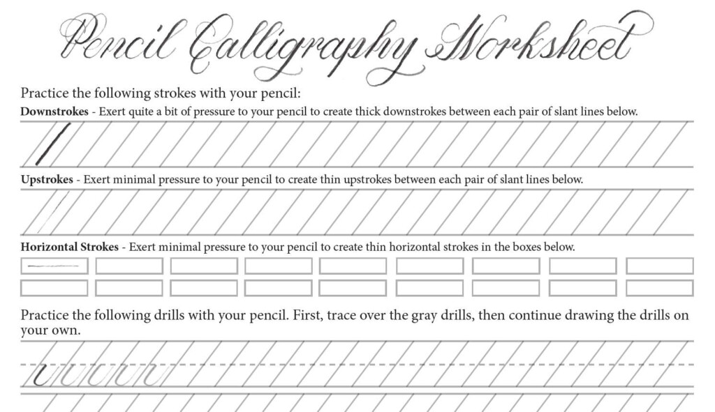 Printable Modern Calligraphy Practice Sheets Laurel Marie Lupon Gov Ph