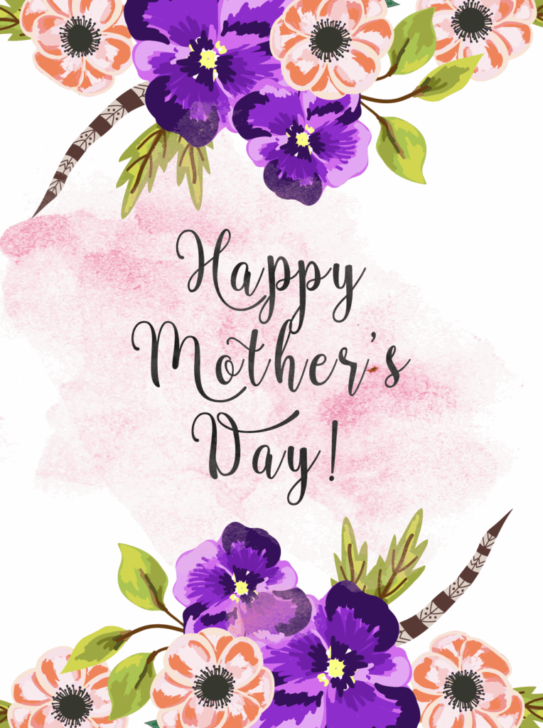Printable Mothers Day Card Free Mothers Day Cards Mother S Day Gift Card Happy Mother S Day Card