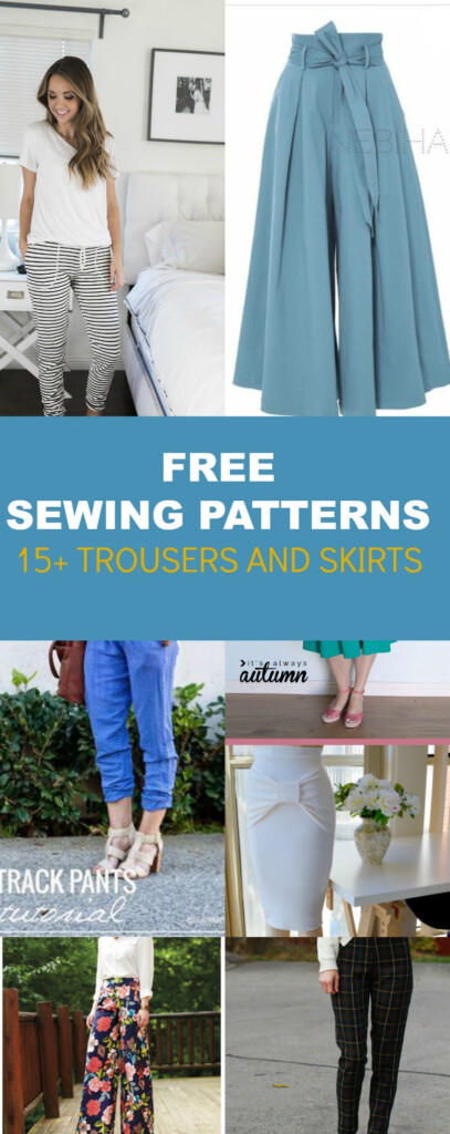 Printable Pants Pattern Free
