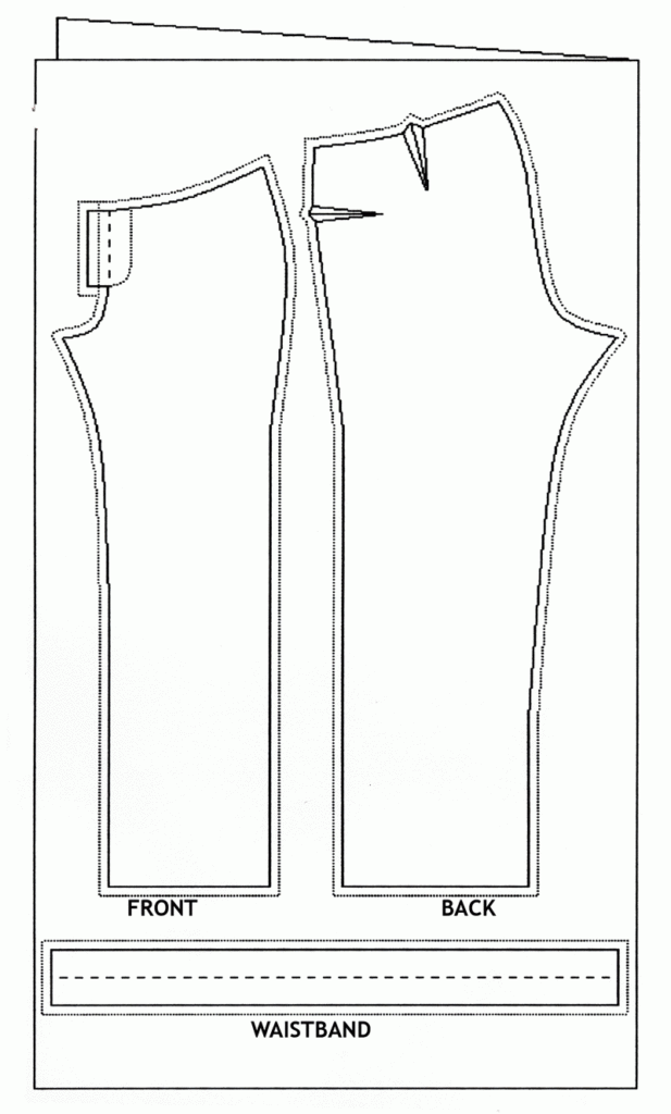 Printable Pants Pattern Free