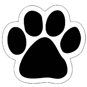 Printable Paw Print Stencil ClipArt Best