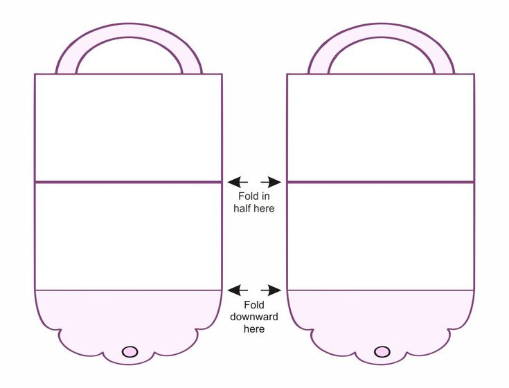  Printable Purse Template Paper Purse Templates Printable Free Box 