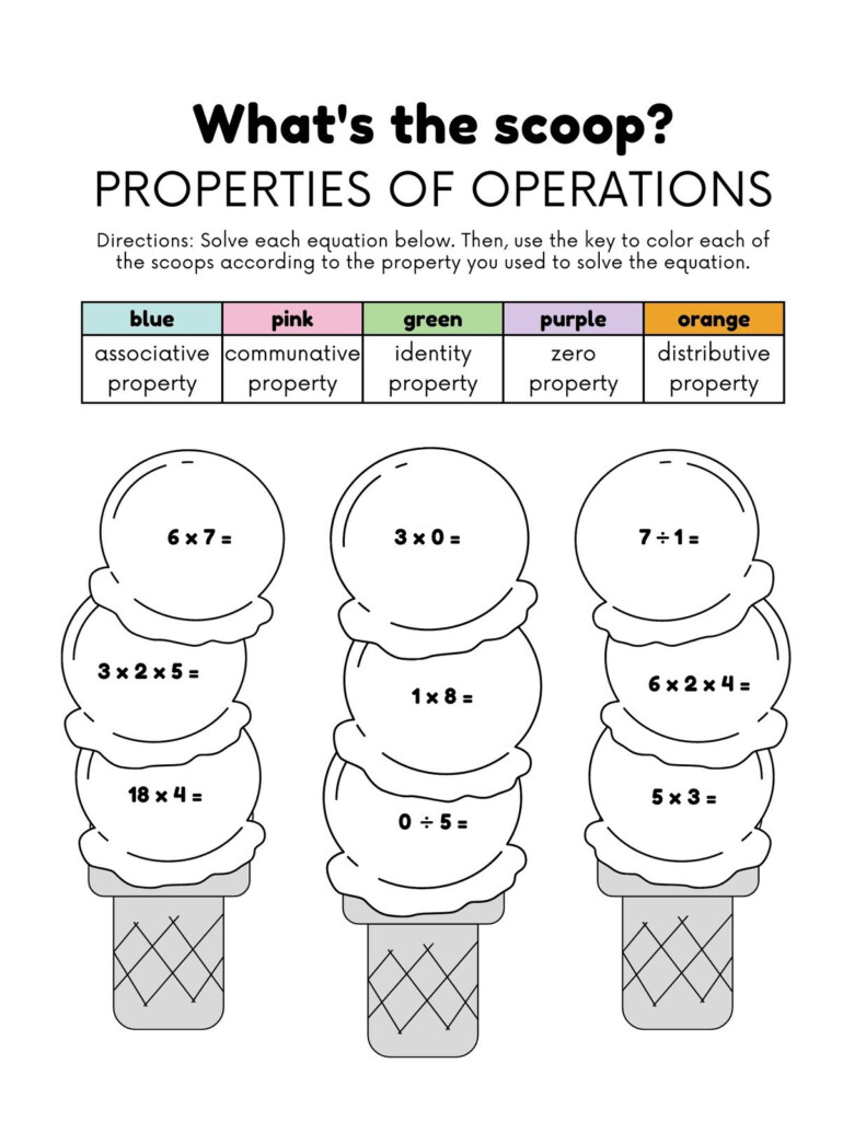 Printable School Worksheets For 3rd Graders