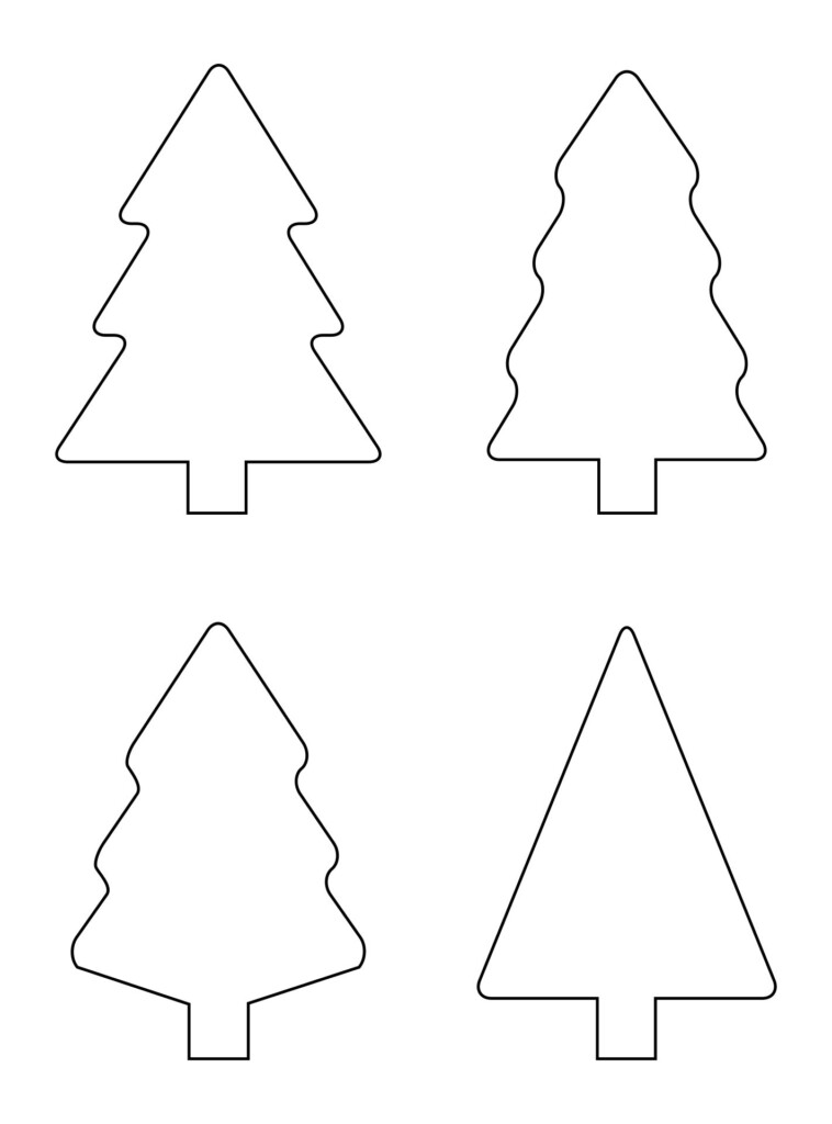 Printable Tree Stencil