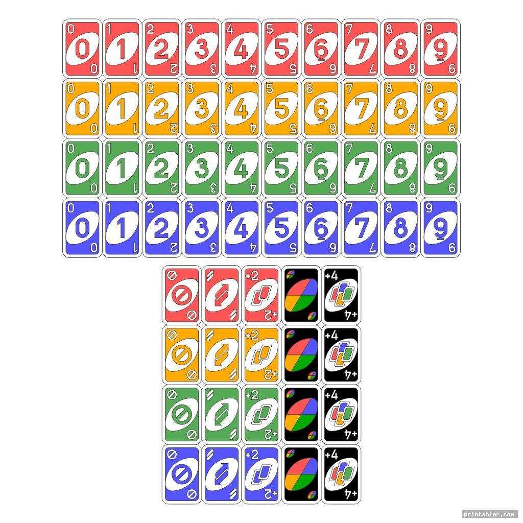 Printable Uno Card Printable Templates