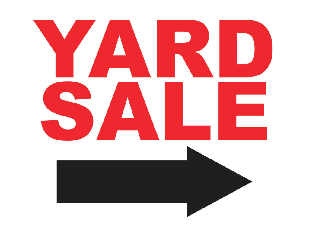 Printable Yard Sale Signs Free Download On ClipArtMag