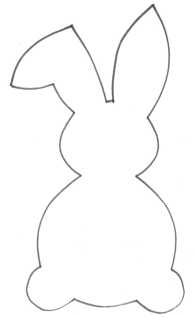 Rabbit Template ClipArt Best