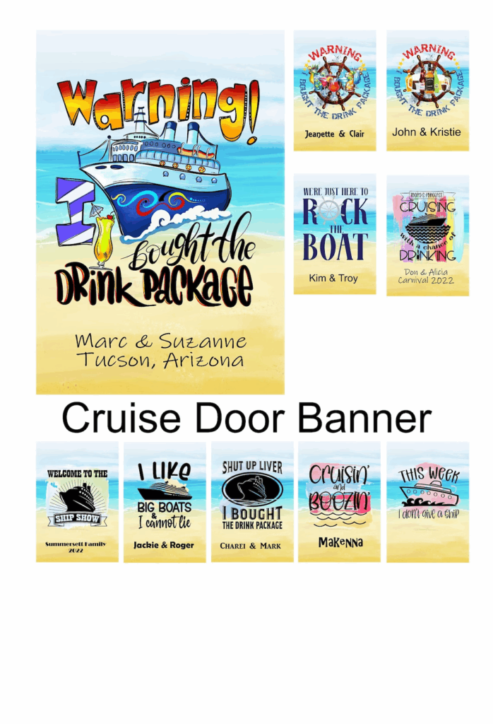 Rock The Best Cabin Door With These Free Printable Cruise Door Decorations Artofit