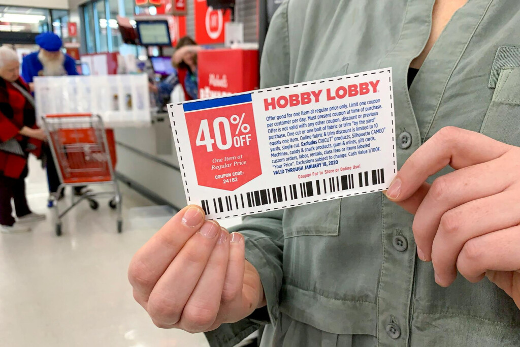 Say Goodbye To Hobby Lobby S 40 Off Coupon The Krazy Coupon Lady