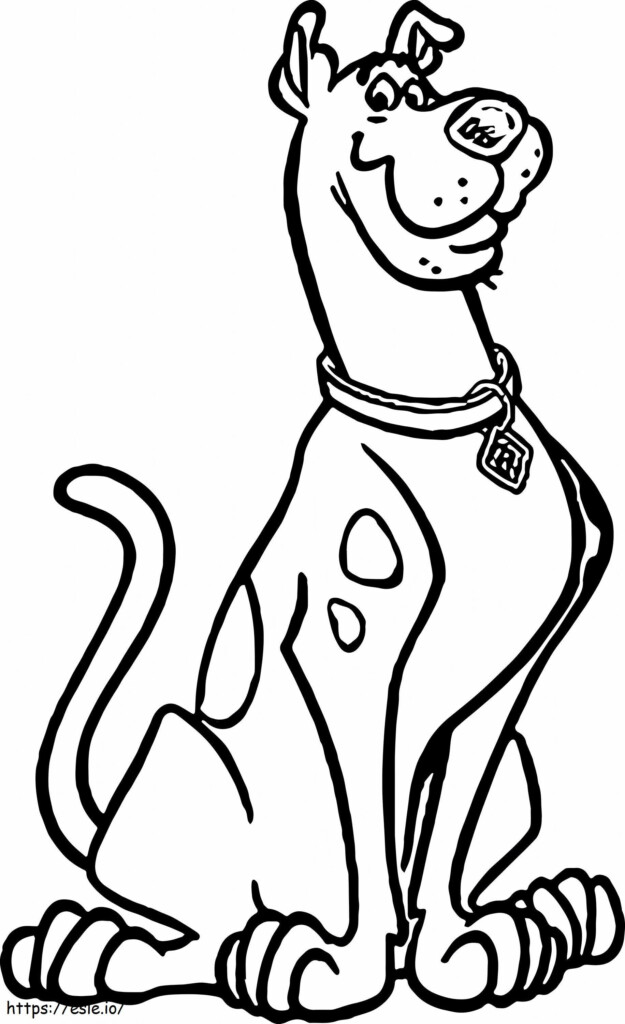 Scooby Doo Colouring Pictures To Print Fresh Scooby Doo Scoo Doo Cartoon Drawing Dog Scoo Doo Of