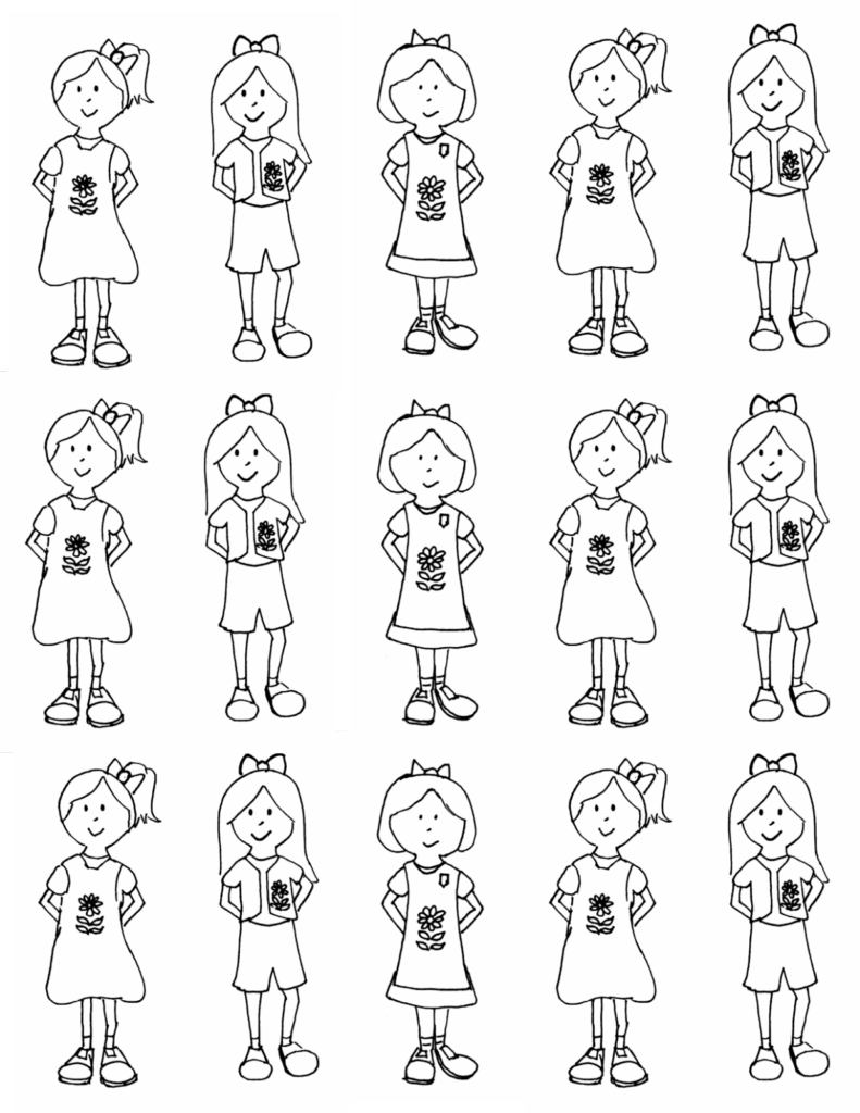 Snugglebug University Free Girl Scouts Kaper Chart And Bookmark