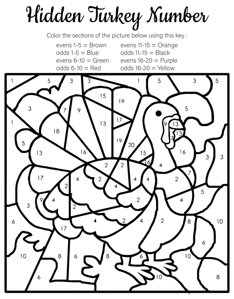 Thanksgiving Multiplication Worksheets