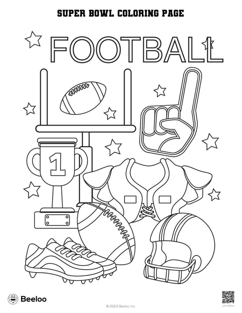 Top 76 Best Super Bowl Coloring Pages Free To Print And Download Shill Art